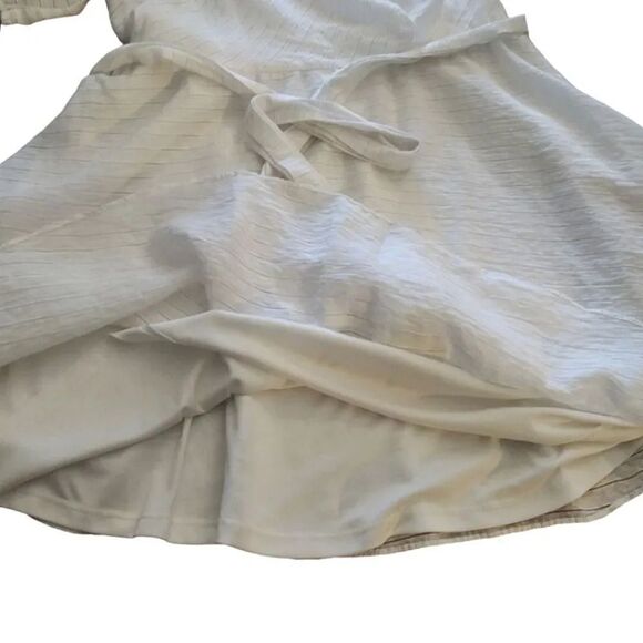 Nine West White Knight One Shoulder Fit and Flare Mini Dress XL - Picture 10 of 15